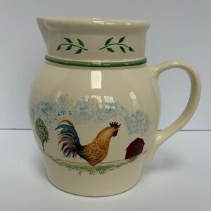 CROCK SHOP Rooster Pitcher